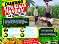 Dukung Astacita, Polsek Palang Polresta Tuban Pantau Langsung Lahan Jagung milik warga Desa Pucangan