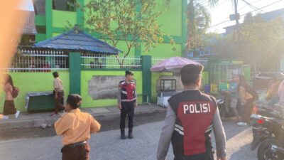 Ciptakan Situasi Aman dan Kondusif, Personel BKO Polda NTB Laksanakan Rawan Pagi