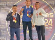 Anggota Polres Loteng Juara 1 Kejuaraan Karate Inkanas Kapolda Cup 2024.