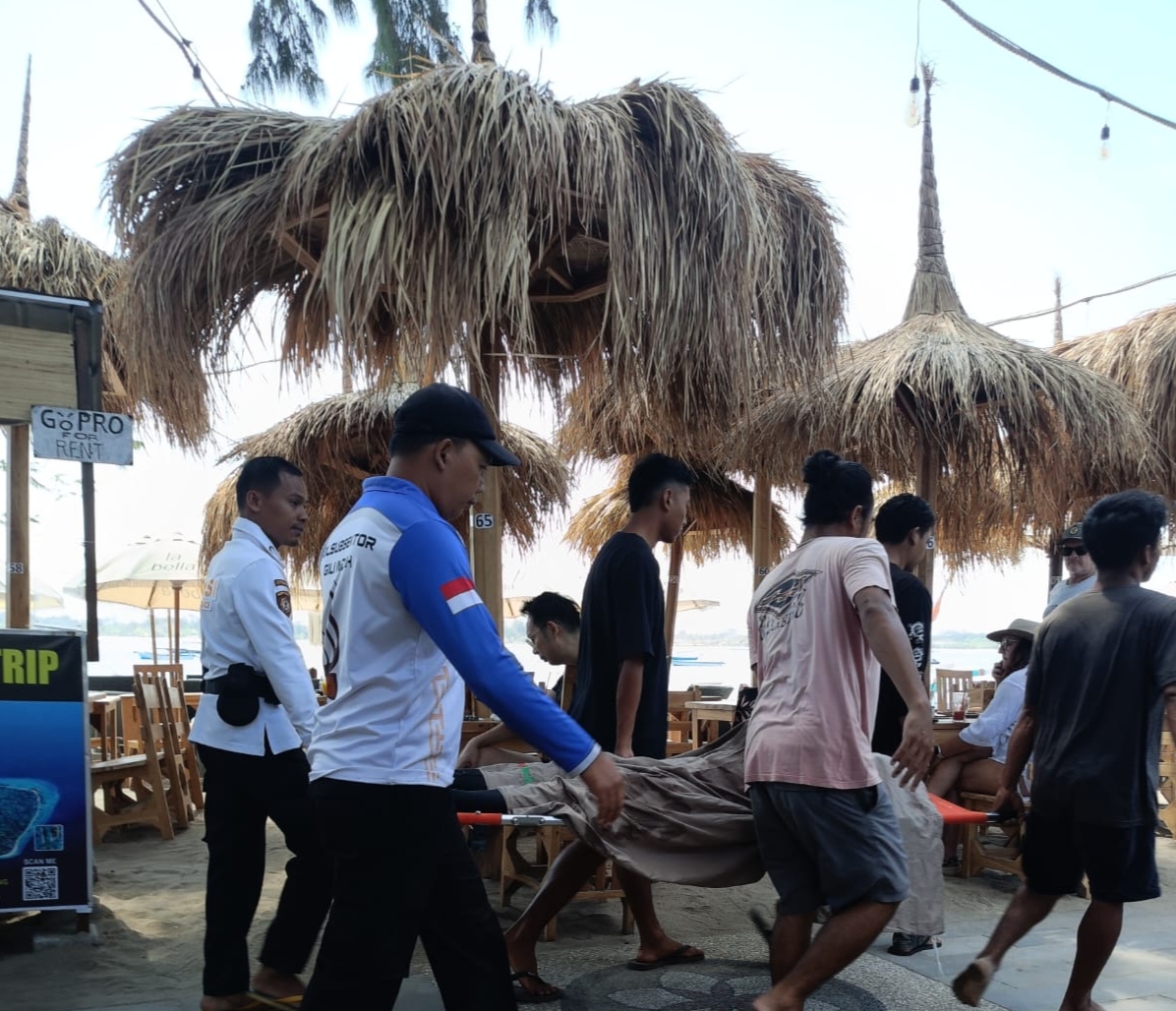 Geger! Mayat WNA Ditemukan Terapung di Pantai Gili Trawangan