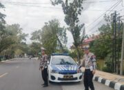 Keamanan Lalu Lintas Terjaga: Patroli Polres Lombok Barat Untuk Pemilu