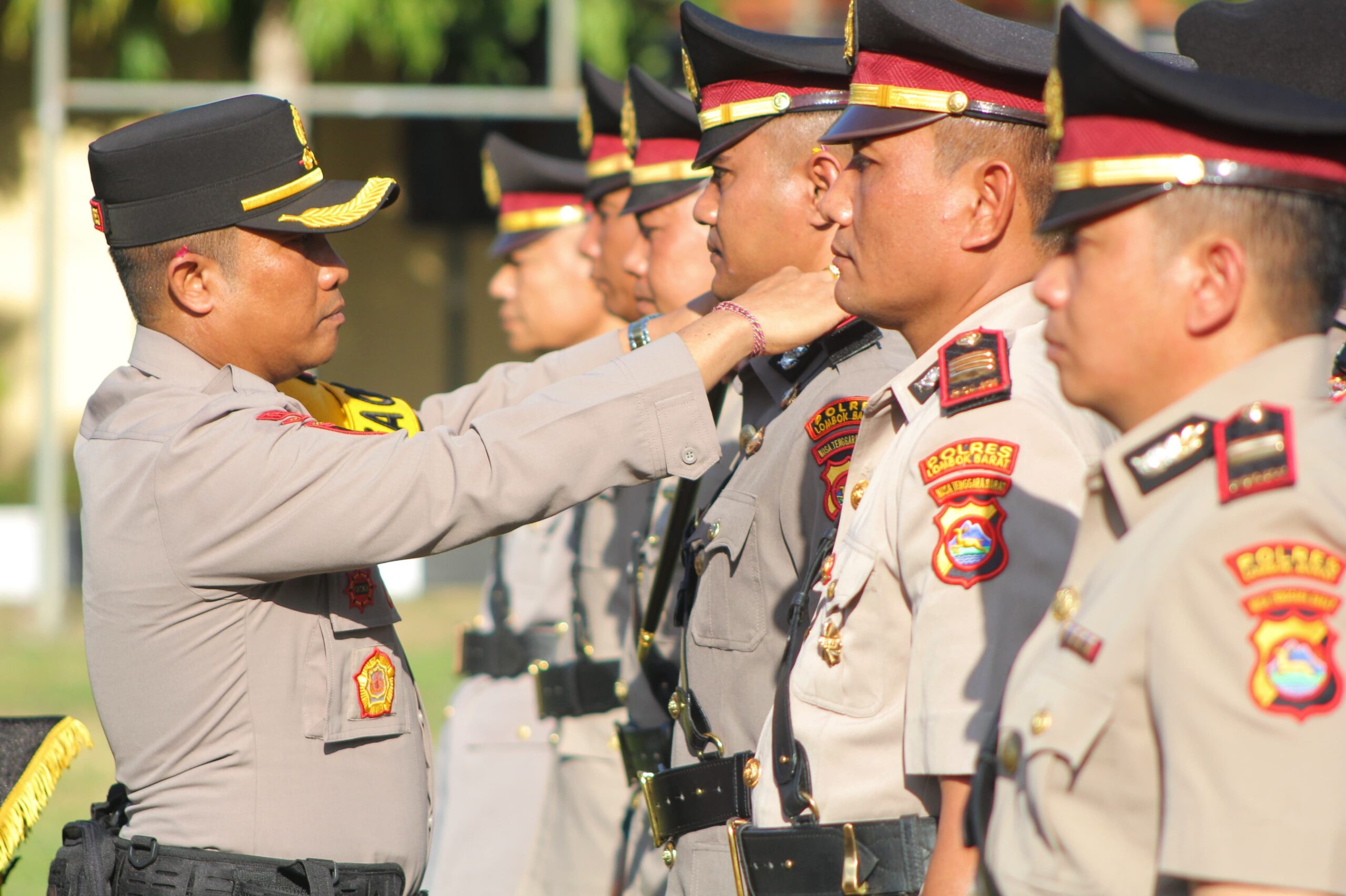 Pergantian Pejabat Strategis di Polres Lombok Barat