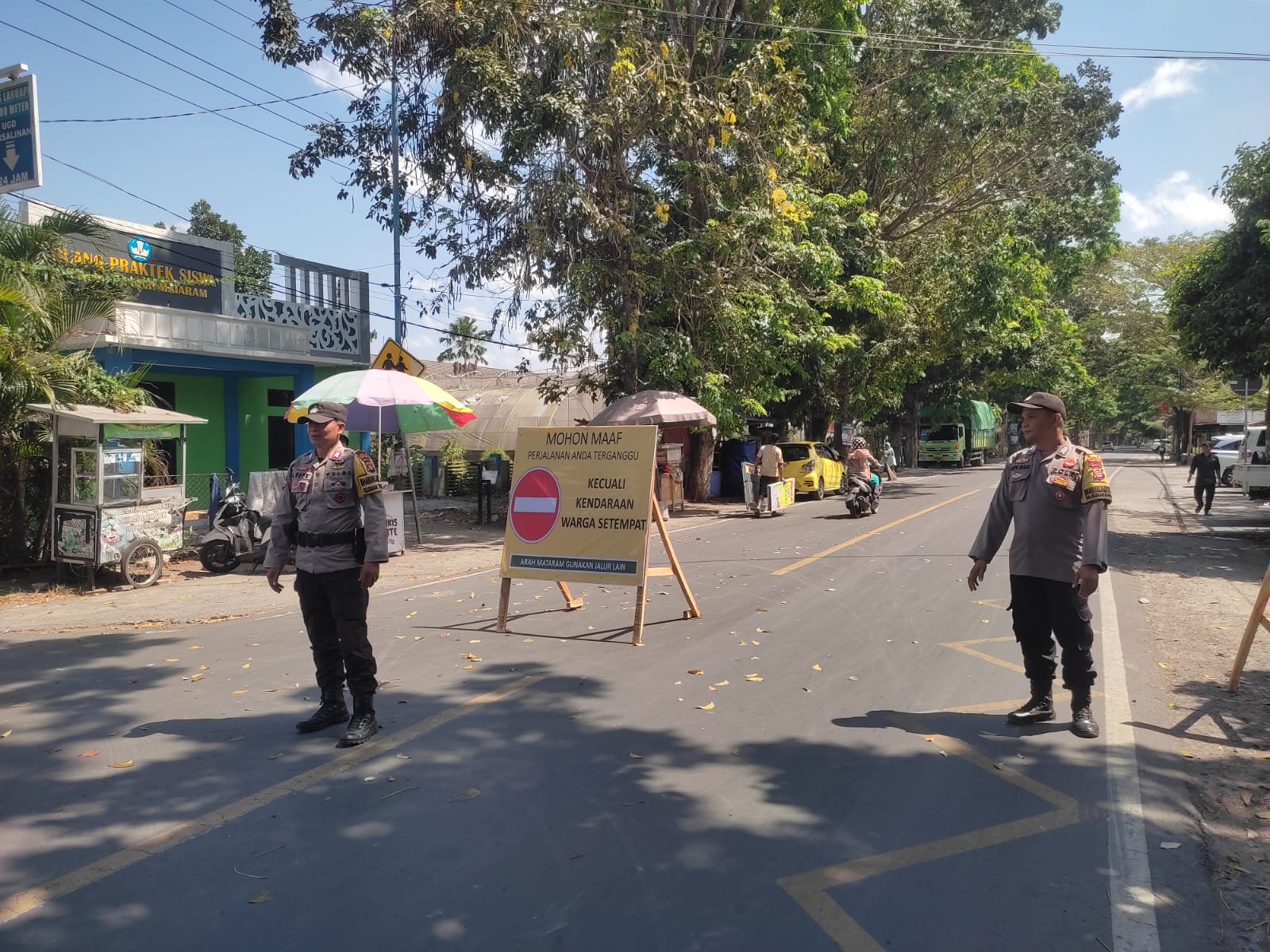 Proyek Jembatan di Labuapi, Upaya Kepolisian Atasi Kemacetan dan Kecelakaan