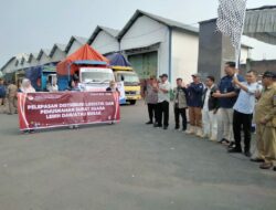 Pelepasan Distribusi Logistik Pilkada 2024 di Lombok Barat