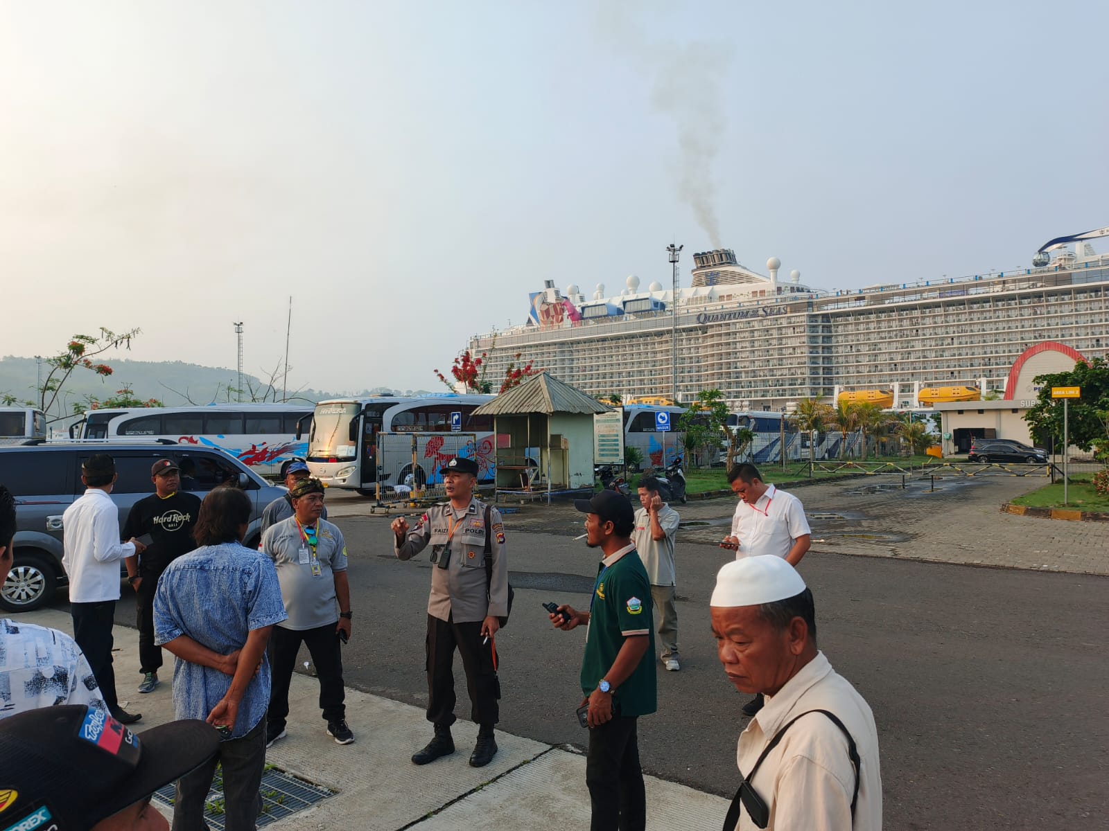 Kapal Pesiar Quantum of the Seas Tiba di Lombok, Keamanan Diperketat!