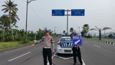 Operasi Mantap Praja Rinjani 2024: Pengaturan Lalu Lintas di Dua Underpass Lombok Barat