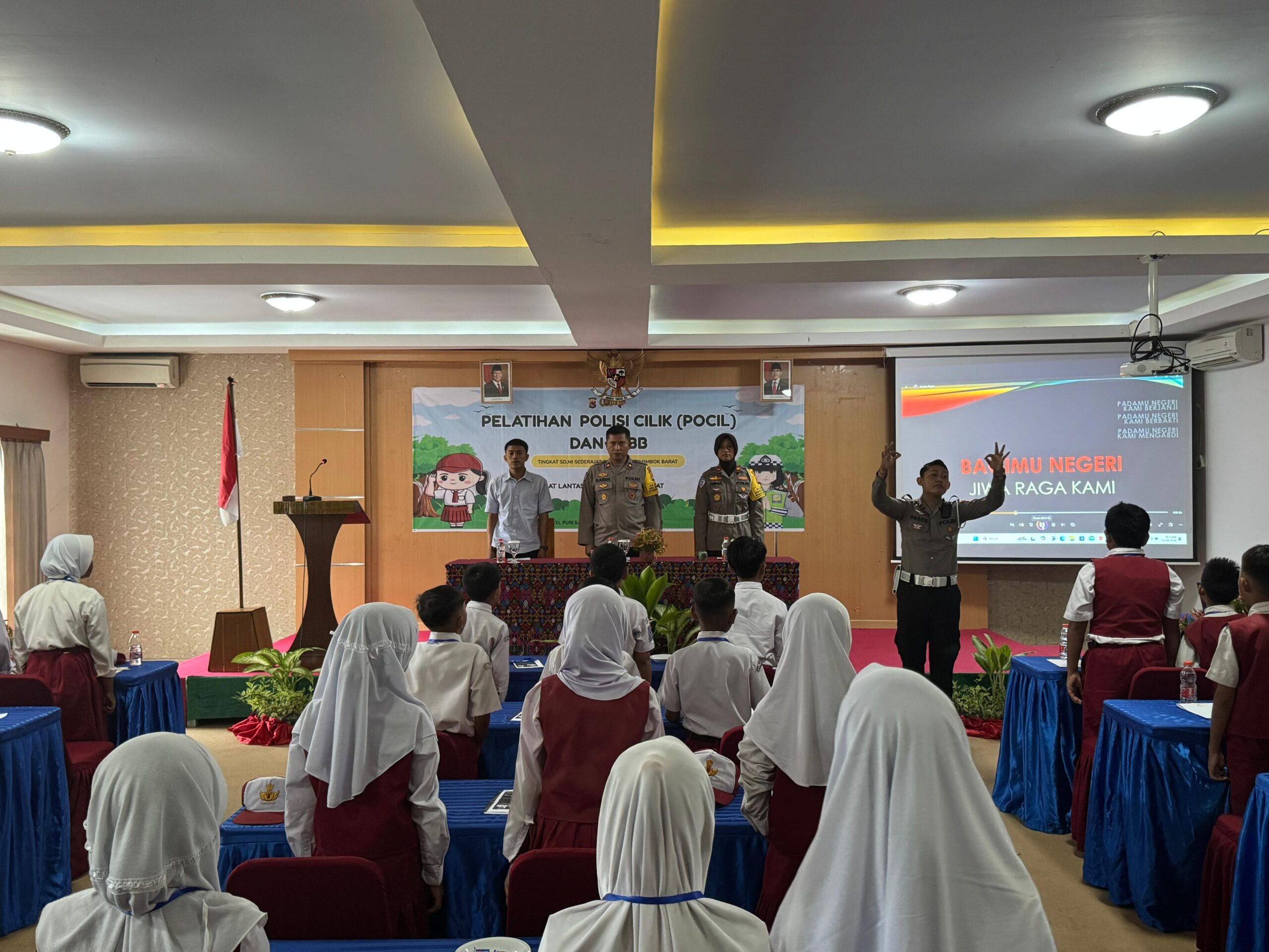 Polisi Cilik dan LKBB, Membangun Karakter Anak Sejak Dini di Lombok Barat