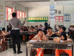 Serunya Kegiatan Polisi Sahabat Anak di Lombok Barat, Edukasi Tertib Lalu Lintas Sejak Dini