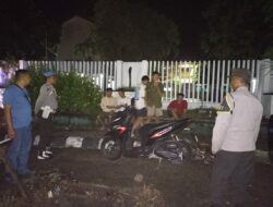 Polsek Gerung Gelar Patroli Rutin, Wujudkan Kamtibmas Kondusif di Lombok Barat