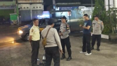 Patroli Polsek Gerung di Perbankan dan Perumahan: Amankan Lombok Barat