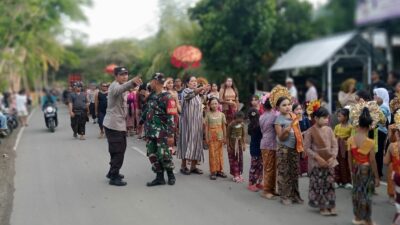 Polsek Sekotong Pastikan Nyongkolan Lancar Tanpa Gangguan