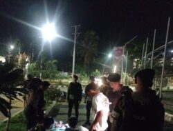 Jaga Kamtibmas Malam Hari, Sat Samapta Polres Bima Kota Intensifkan Patroli di Sejumlah Tempat