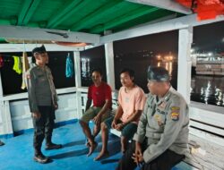 Polsek Kawasan Pelabuhan Laut Bima Laksanakan Patroli Rutin di Dermaga Pelabuhan Laut Bima