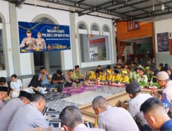 Kapolres Lombok Utara Berikan Sarapan Gratis kepada 135 Santri Ponpes Nurul Hidayah