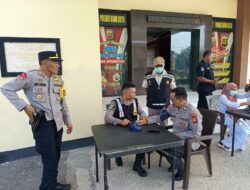 Sidokkes Polres Bima Kota Laksanakan Pengecekan Kesehatan Anggota