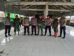 Polsek Jajaran Polres Sumbawa Laksanakan Pengamanan Dan Pantau Jalannya Rapat Pleno Di PPK