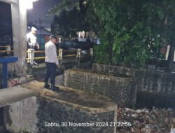 Cegah Banjir dan Pohon Tumbang, Polsek Kediri Gelar Patroli Rutin