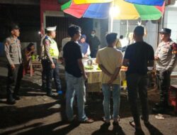 Cooling System, Patroli Malam Polsek Kediri Ciptakan Keamanan Pasca Pilkada