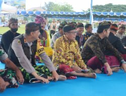 Kapolres Lombok Utara Hadiri Gawe Beleq