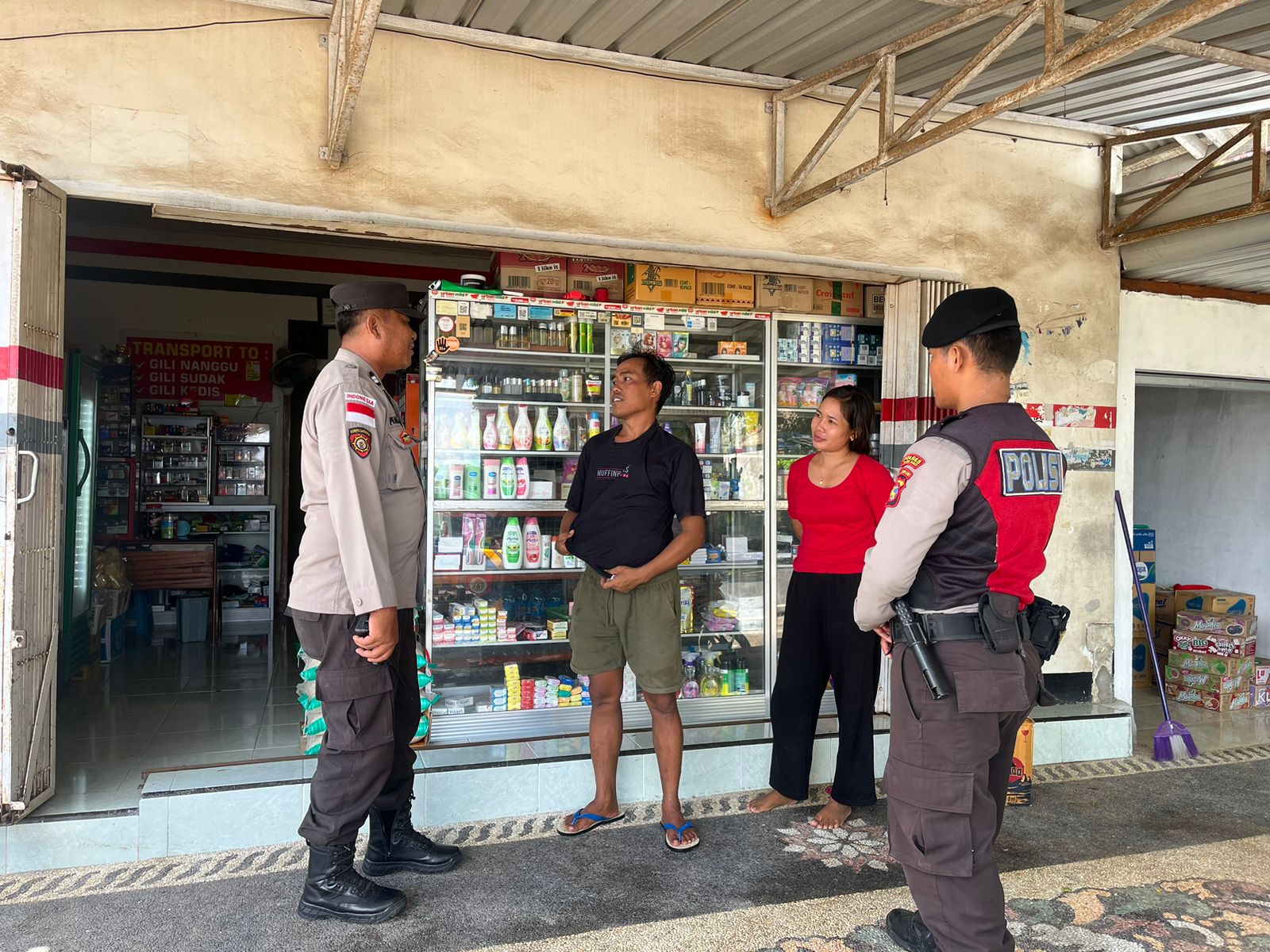 Patroli Intensif Polsek Sekotong Jelang Nataru Cegah Gangguan Kamtibmas