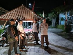 Polsek Labuapi Gencar Patroli Malam, Sekaligus Kampanye Anti Narkoba