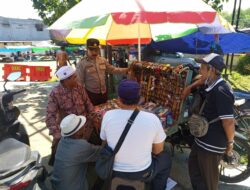 Pasca Pilkada, Polres Lombok Barat Intensifkan Silahturahmi dengan Pedagang