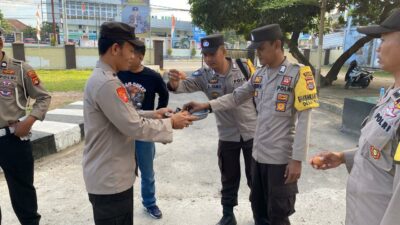 Polsek Kediri Terus Perangi Stunting Lewat Program Jumat Berkah