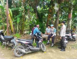 Polsek Lembar Gencar Patroli Dialogis, Waspada Cuaca Ekstrem!