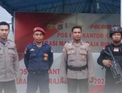 Menuju Tabulasi Tingkat Kota, Polres Bima Kota Perketat Pengamanan di Kantor KPU