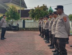 Kapolsek Seteluk Apresiasi Masyarakat Atas Suksesnya Pilkada Serentak 2024