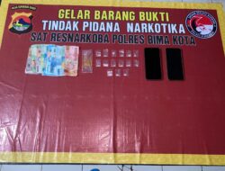 Tim Kaisar Hitam Polres Bima Kota Gulung Pengedar Sabu dengan 15 Paket Siap Edar