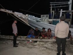 Polsek Kawasan Pelabuhan laut Bima Gelas Cooling System Pasca Pilkada di area Pelabuhan