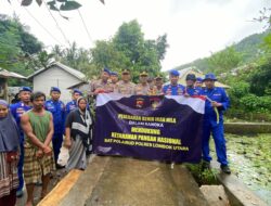 Dukung Ketahanan Pangan, Polres Lombok Utara Tebar Ribuan Benih Ikan