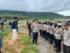 Polres Sumbawa Barat Lakukan Pengamanan Eksekusi Lahan untuk Jalan Umum, Kapolres Turun Langsung ke Lapangan