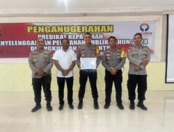 Kapolres Lombok Utara Terima Penghargaan Kepatuhan Pelayanan Publik dari Ombudsman RI