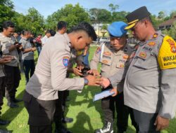 Propam Polda NTB Periksa Tingkat Disiplin Personel Polres Bima Kota