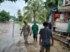 Luapan Air Sungai Sebabkan Banjir di Kota Bima, Bhabinkamtibmas Gerak Cepat Bantu Warga