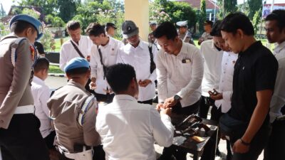 Propam Polres Bima Kota Periksa Senpi dan Amunisi untuk Pastikan Penggunaan Tepat dan Terukur