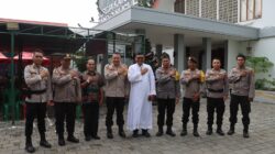 Pastikan Perayaan Natal Aman, Kapolres Bima Kota Pantau Langsung Pengamanan Gereja