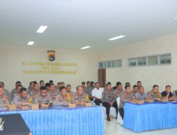 Polres Sumbawa Barat Sosialisasi DIPA T.A. 2025 serta Penandatanganan Berita Acara dan Pakta Integritas