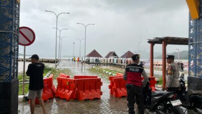 Dermaga Tawun Dijaga Ketat Liburan Aman di Sekotong