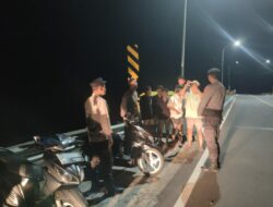 Upaya Pencegahan Begal, Balap Liar dan Sebagai Bentuk Cooling System, Polsek Gangga Masifkan Patroli Malam