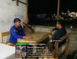Cuaca Buruk, Sat Polair Himbauan Agar Tidak Melakukan Aktifitas Malam Hari kepada Pemilik Jasa Penyebrangan