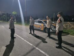 Gencar Patroli Malam, Polsek Kediri Perkuat Keamanan di Jalur Rawan