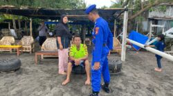 Pantai Cemara Dijaga Ketat, Patroli Rutin Satpolairud Lombok Barat Pastikan Keamanan Wisatawan