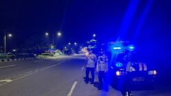 Polsek Gerung Gencar Patroli Malam, Jamin Keamanan Bypass