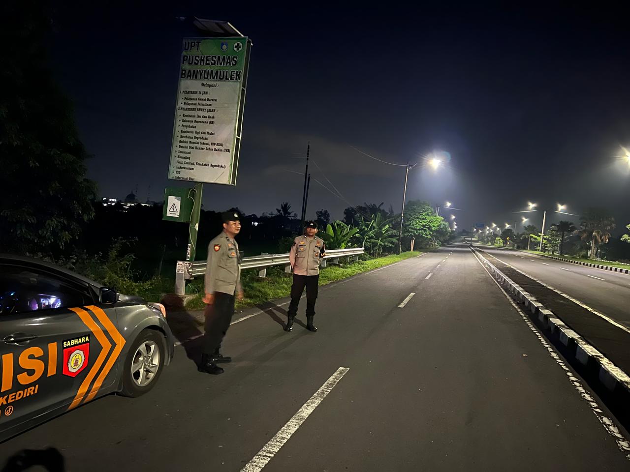 Strategi Jitu Polsek Kediri Redam Aksi Kriminal Malam Hari, Patroli Blue Light Intensif Digencarkan