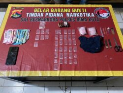 Gulung Dua Pengedar Narkoba, Tim Kaisar Hitam Gagalkan Jual Edar 38 Klip Sabu