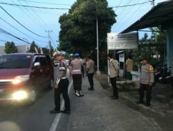 Polres Lombok Utara Amankan Jalannya Kunjungan Menbud di Kabupaten Lombok Utara
