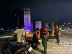 Pastikan Situasi Aman, Sat Samapta Polres Sumbawa Barat Gelar Patroli Dialogis